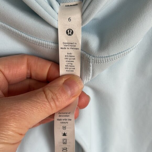 Align High-Waisted Leggings Womens Size 6 Light Blue - Picture 2 of 10